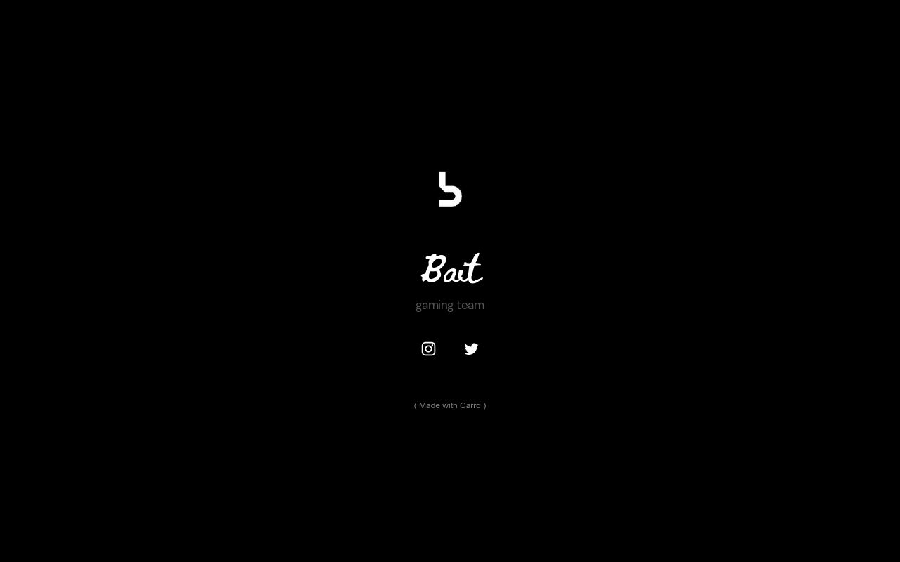 Carrd profile picture for @baiting